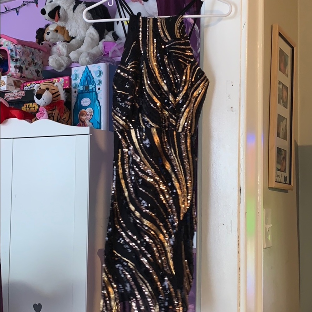 Glittery dress